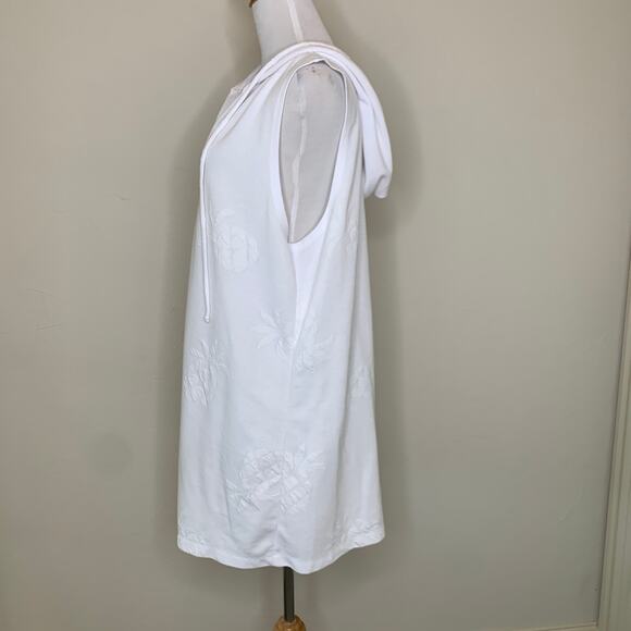 Wearabouts White Swim Cover Up Sz Large Knit Loungewear - Picture 3 of 8